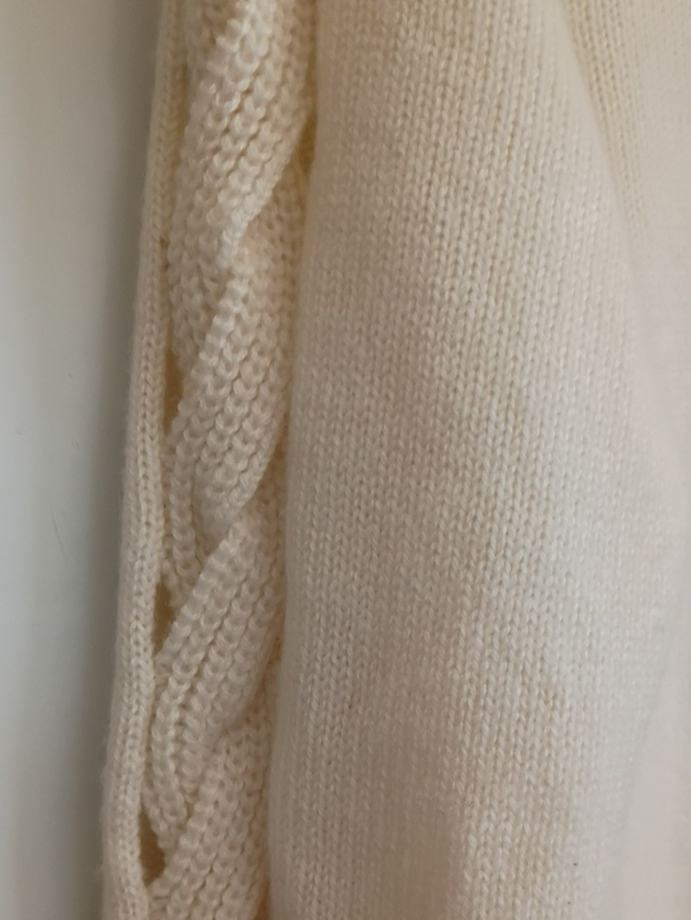 Autumn Cashmere Open Cable Sleeve Sweater sz S - Picture 7 of 8